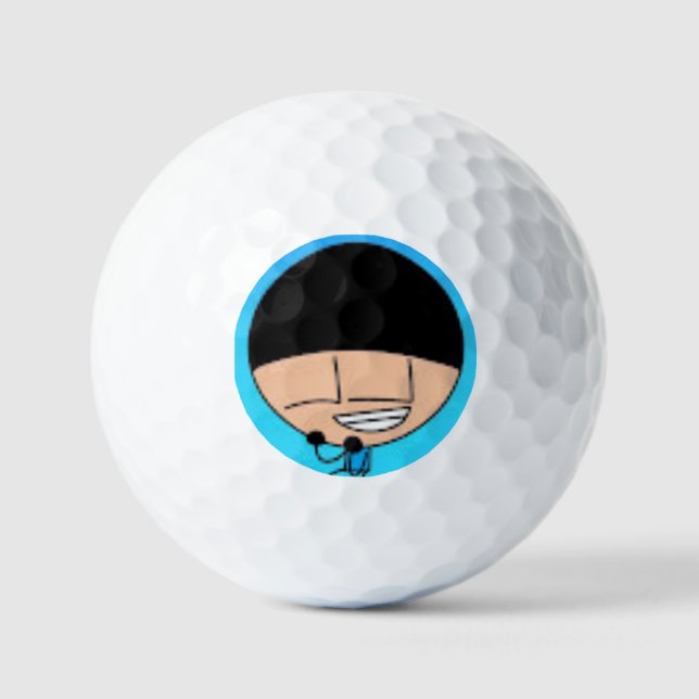 Balles De Golf The Gamer Chance Golf Ball (Recto)
