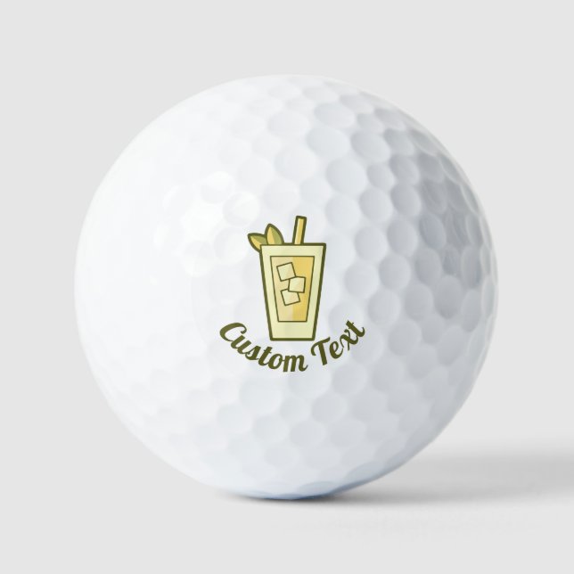 Balles De Golf Thé glacé (Recto)