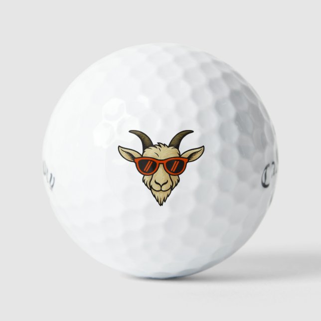BALLES DE GOLF THE GOAT (Recto)