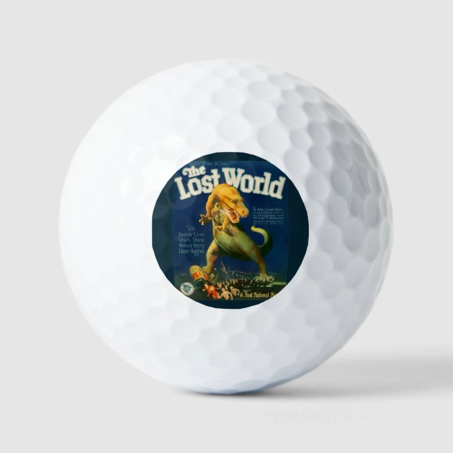 Balles De Golf The Lost World Golf Balls (Recto)