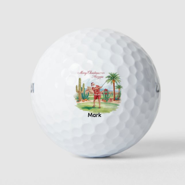 Balles De Golf thème Arizona (Devant)