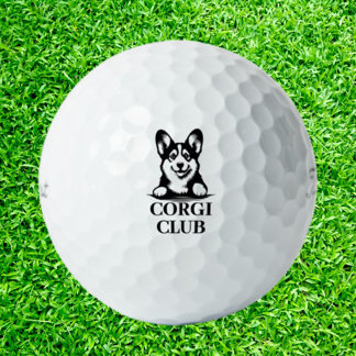 Balles De Golf Thème Corgi Custom Club