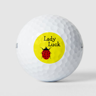 Balles De Golf Thème Funny Ladies Ladybug