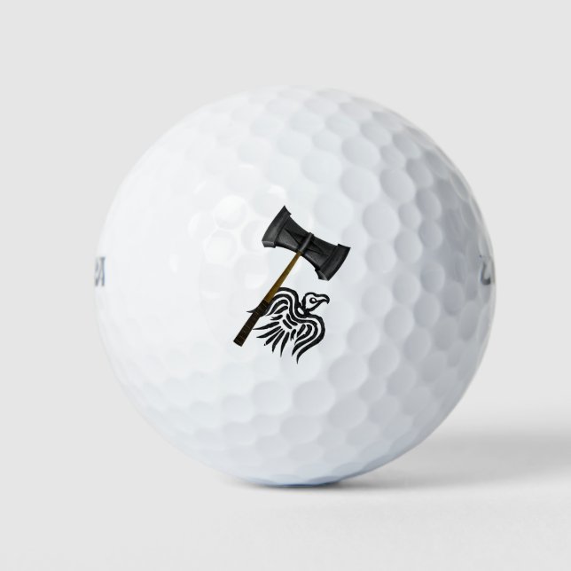 Balles De Golf Thor's Viking Battle Hammer (Devant)
