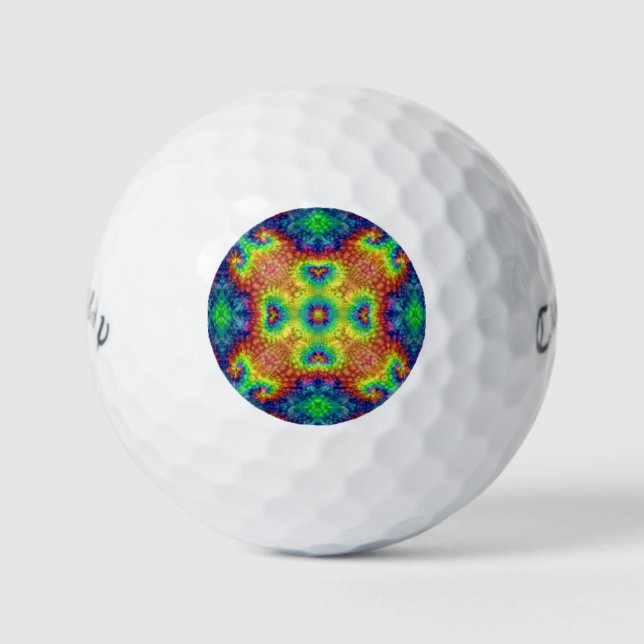 Balles De Golf Tie Dye Sky Wilson Ultra 500 Distance Golf Balls (Devant)