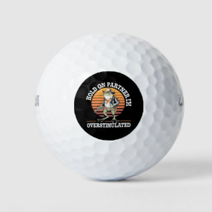 Balles De Golf Tiens Bon Partenaire Je Suis Un Grenouille Cow-Boy