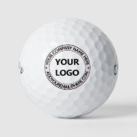 Balles de golf timbrées avec logo d'entreprise per