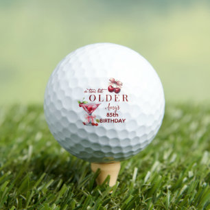 Balles De Golf Tini Bit Older Cherry Martini 85e Anniversaire Fav