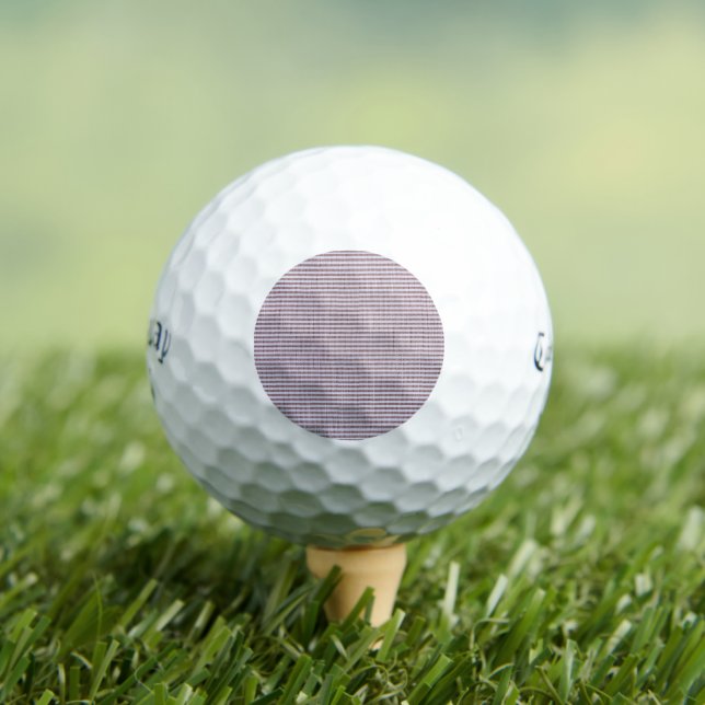 Balles De Golf Tiny Striped Callaway Supersoft  (T-shirt Insitu)