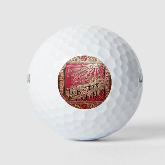 Balles De Golf Tiré L'étoile des fées couverture du livre (Devant)