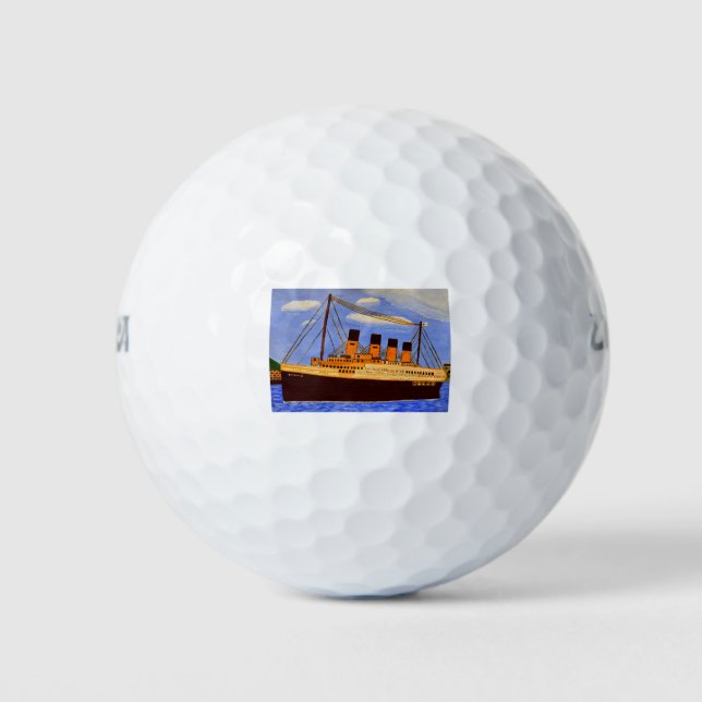 Balles De Golf Titanic 2 @ (Devant)