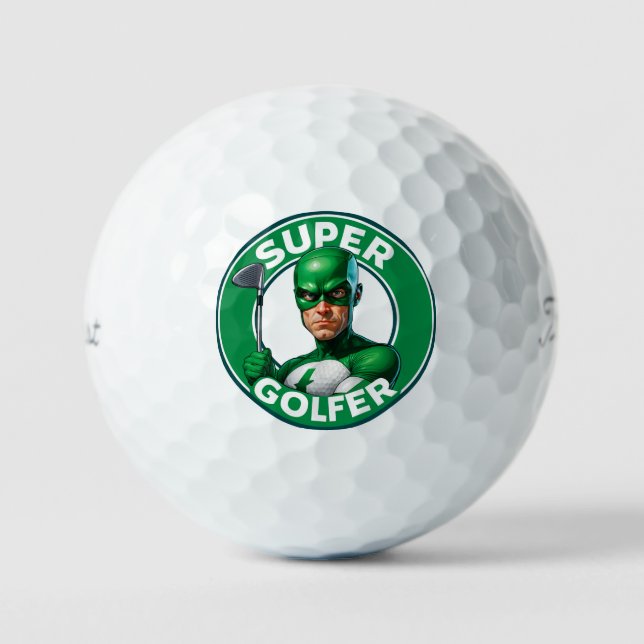 Balles de golf Titleist Pro V1 Super Golfer (Recto)