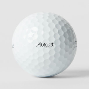 Balles De Golf Titre Moderne Simple Nom Titleist Pro V1