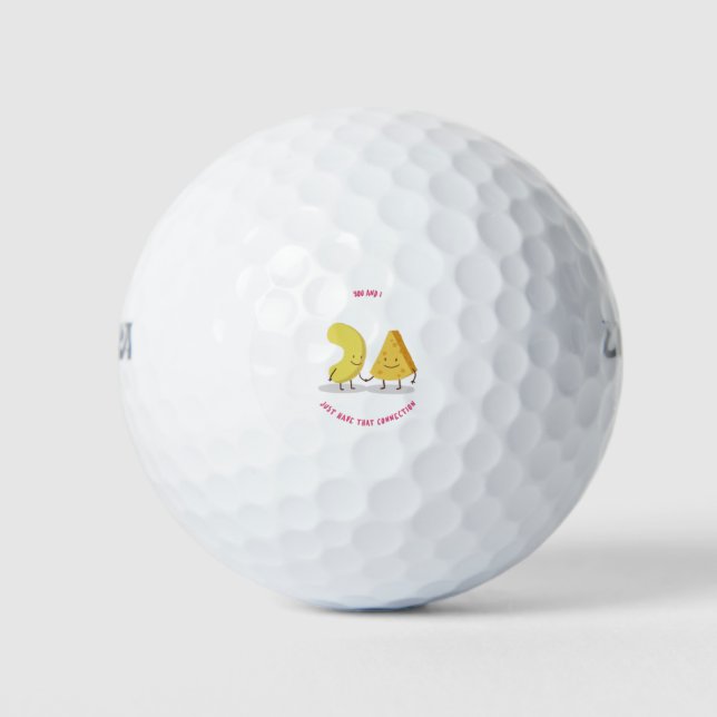 Balles De Golf Toi et moi, juste cette connexion (Devant)