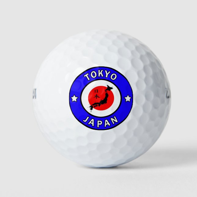 Balles De Golf Tokyo Japon (Devant)