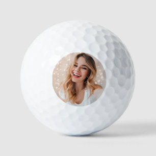 Balles De Golf Ton visage pour un anniversaire