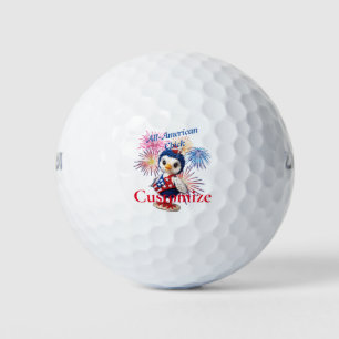Balles De Golf Tonnerre de poussin américain