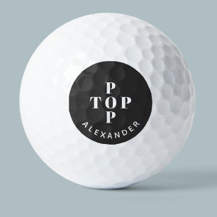 Balles De Golf Top Pop Père Papa Personnalisé