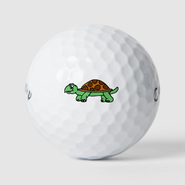 Balles De Golf Tortue (Devant)