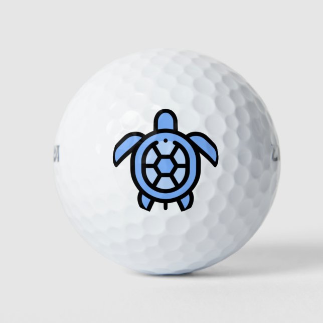 Balles De Golf Tortue (Devant)