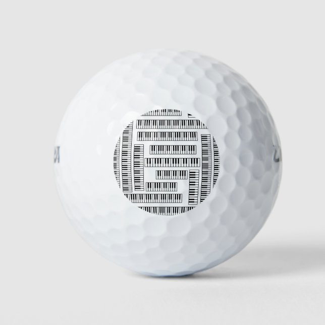 Balles De Golf Touches de piano (Devant)