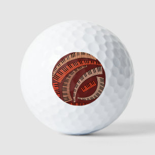 Balles De Golf Touches de piano courbes