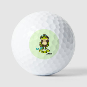 Balles De Golf Touchez le "crapaud" Jack, jeu mignon sur les mots