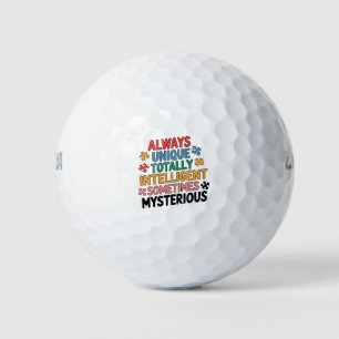 Balles De Golf Toujours Unique Totalement Intelligent Parfois