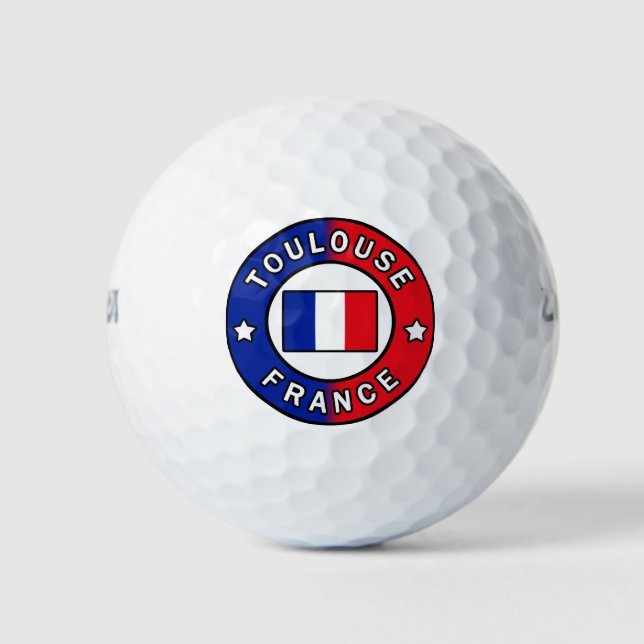 Balles De Golf Toulouse France (Devant)