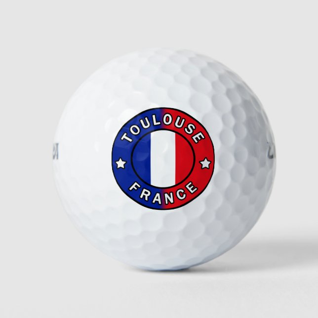 Balles De Golf Toulouse France (Devant)