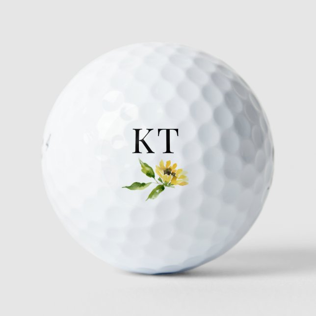 Balles De Golf Tournée monographique personnalisée (Devant)
