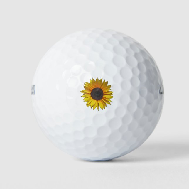 Balles De Golf Tournesol (Devant)