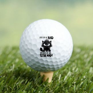 Balles De Golf Tout d'abord, aucun cadeau pour amateur de chat dr