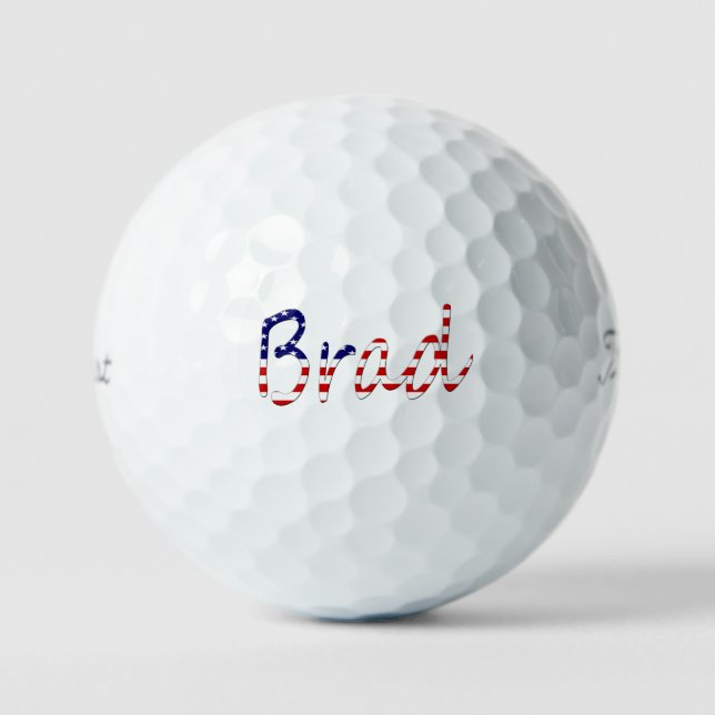 Balles De Golf Tout nom figurant sur l'indicateur US tpv1 gbcnt (Recto)