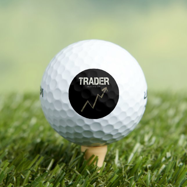 Balles De Golf Trader Acheter Le Trader Dip Day Et CryptoCurrency (T-shirt Insitu)