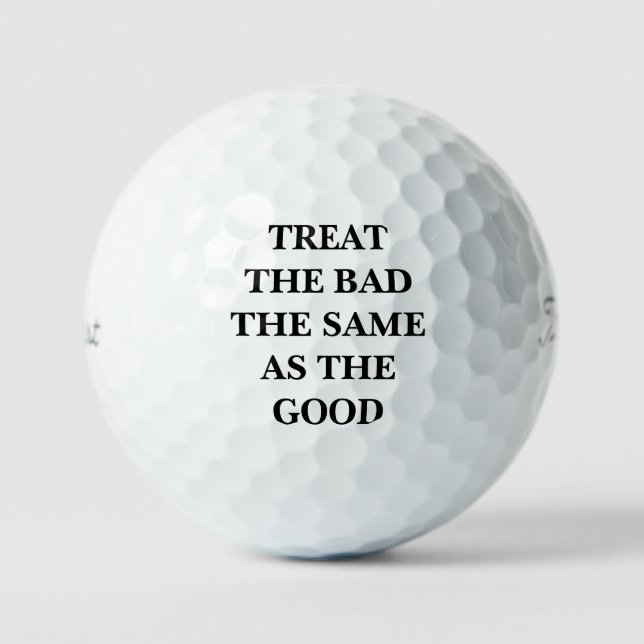 BALLES DE GOLF TRAITER (Recto)