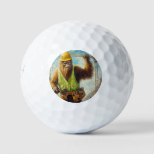 Balles De Golf Travailleur de construction Bigfoot