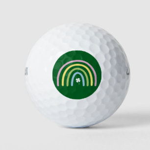 Balles De Golf Trèfle à quatre feuilles Arc-en-ciel Fête de la Sa