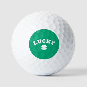 Balles De Golf Trèfle Chanceux St. Patrick