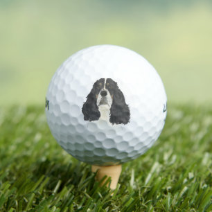 Balles De Golf Tricolore Anglais Springer Spaniel