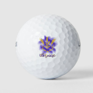 Balles De Golf Trident ukrainien fait d'oreille de blé