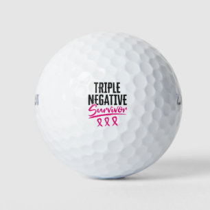 Balles De Golf Triple survivant négatif TNBC Cancer du sein