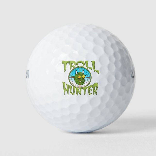 BALLES DE GOLF TROLL HUNTER (Devant)