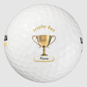 Balles De Golf Trophy Cup for a Trophy 'Son'.