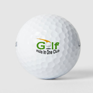 Balles De Golf Trou dans un seul club