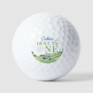 Balles De Golf Trou en un Golf Boy Premier Anniversaire Par-Tee