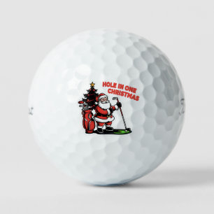 Balles De Golf Trou en un Noël Père Noël Golf Mini Golf
