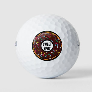 Balles De Golf Trou Sucré Beignet Drôle
