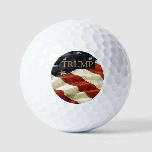 BALLES DE GOLF TRUMP (Recto)
