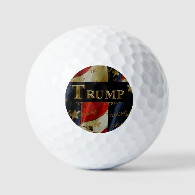 BALLES DE GOLF TRUMP (Recto)